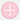 St. Benedict - scalloped pink Sticker