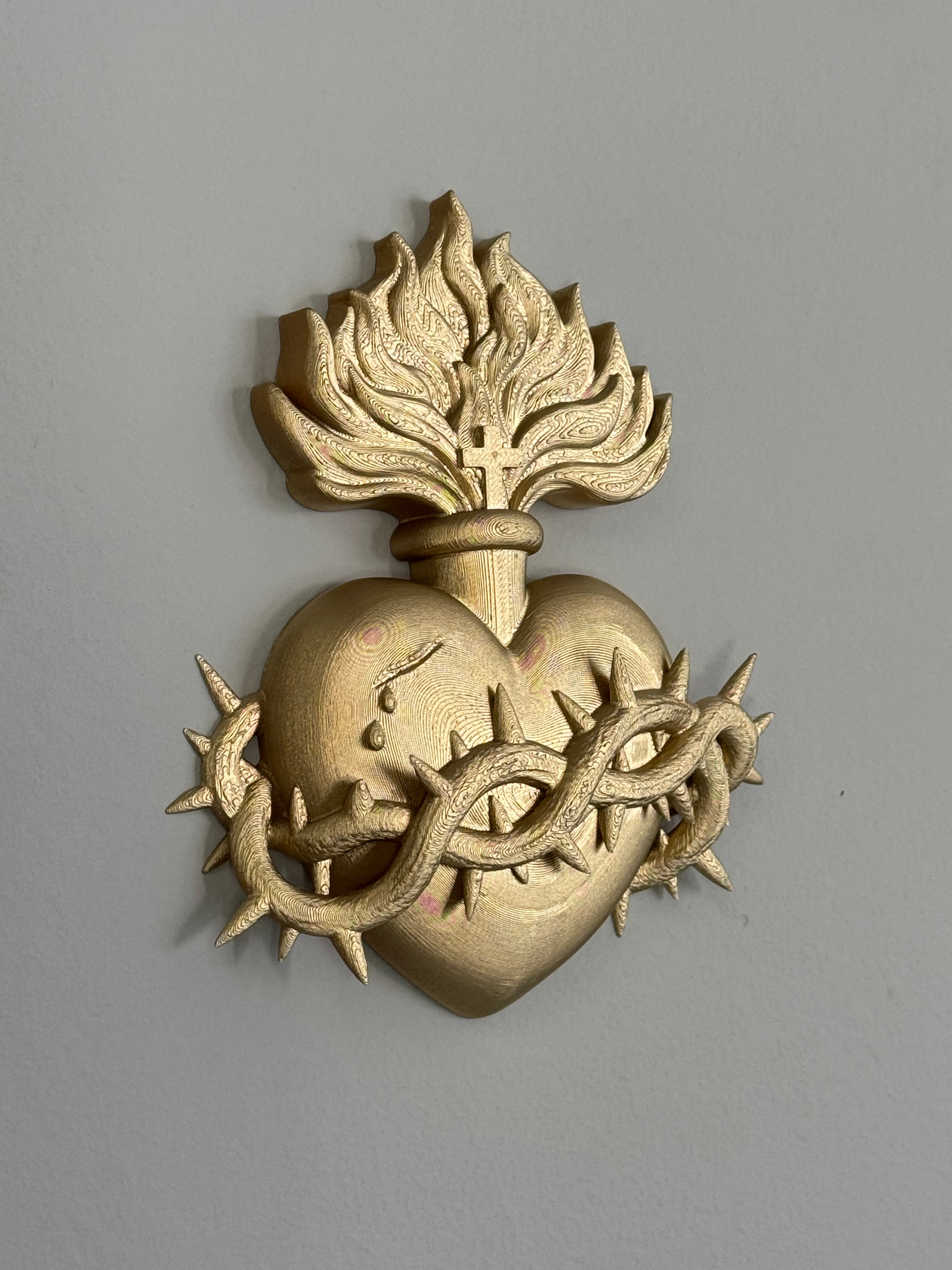 Sacred Heart Set Wall Art – Be Still Prayer Space