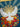 Holy Spirit Dove with flames 5x7 gold foil card in box frame