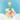 Cross Cake Topper / Floral Ornament